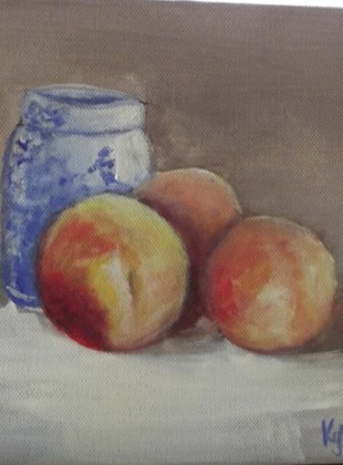 Peaches and Jar