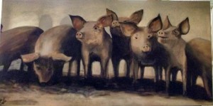 Pigs In Mud