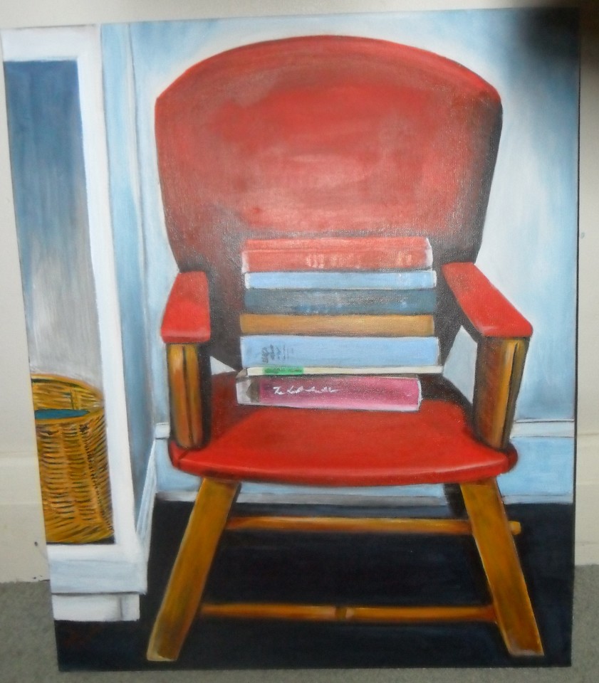 SMALL RED CHAIR