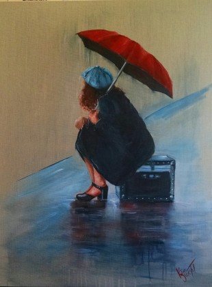 Rainy Day - Kylievantol paintings