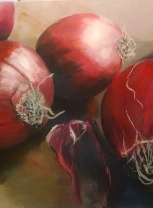 Onions - Kylie van tol paintings