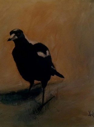 Magpie painting for sale