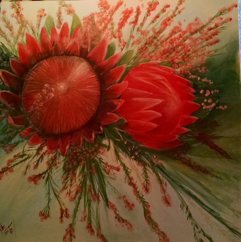 Proteas painting for sale